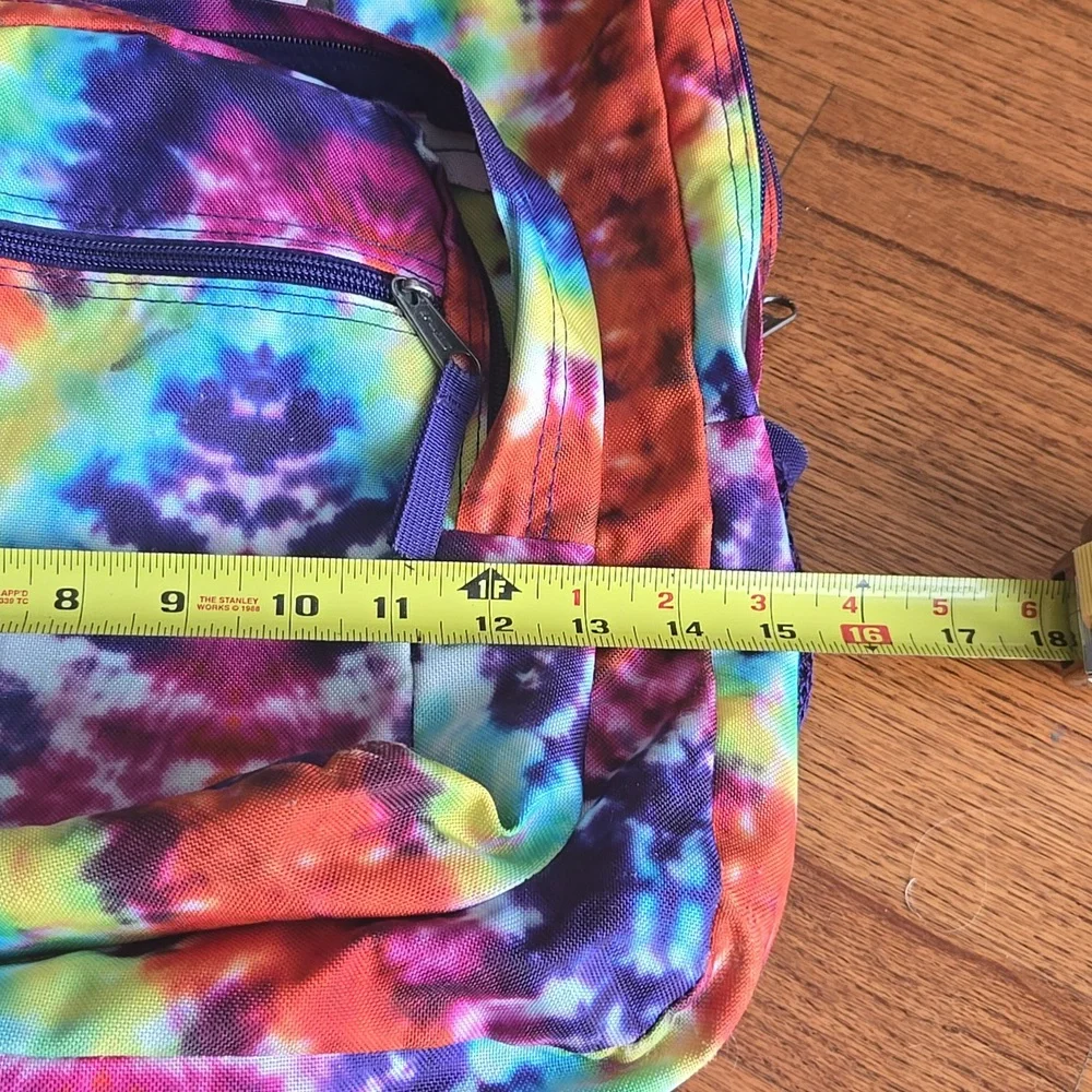 Jan-Sport TransTie-Dye Multi-Compartment Zipper Backpack